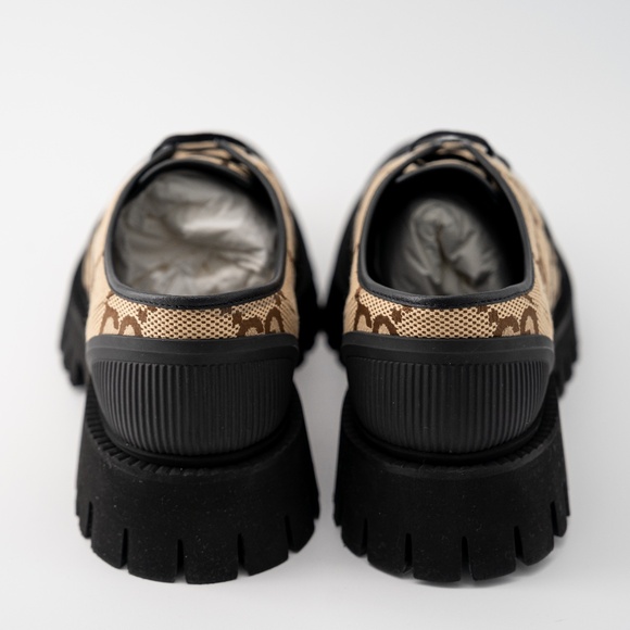 size 12.5G / 13 US Gucci Supreme Maxi GG Lace Up Jacquard Chunky - Picture 3 of 12